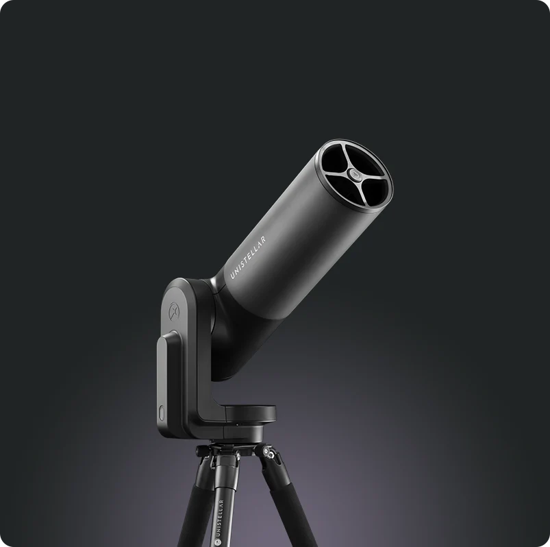 A modern smart telescope Unistellar eVscope eQuinox 2 with Real-Time Image Processing and Light Pollution Reduction for Stunning Stargazing and Astrophotography