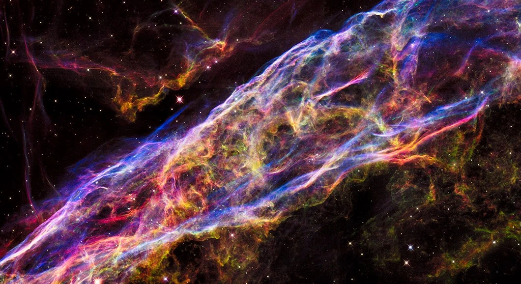 Veil Nebula from Hubble Telescope